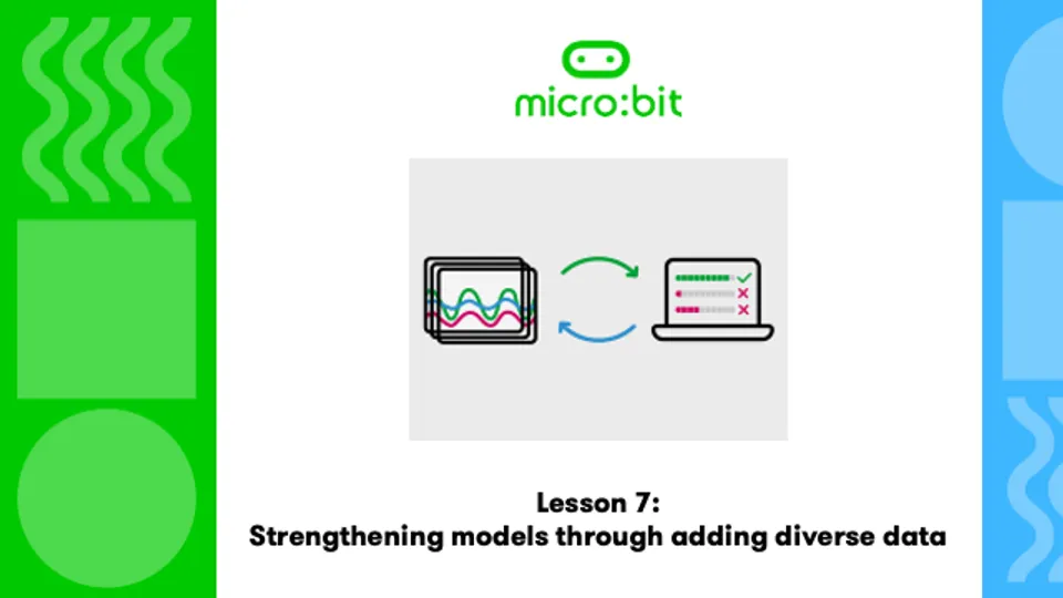 micro:bit CreateAI 课程第 7 课：用多样化数据强化模型