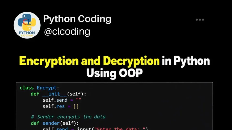 Python 用 OOP 实现文本加密解密示例