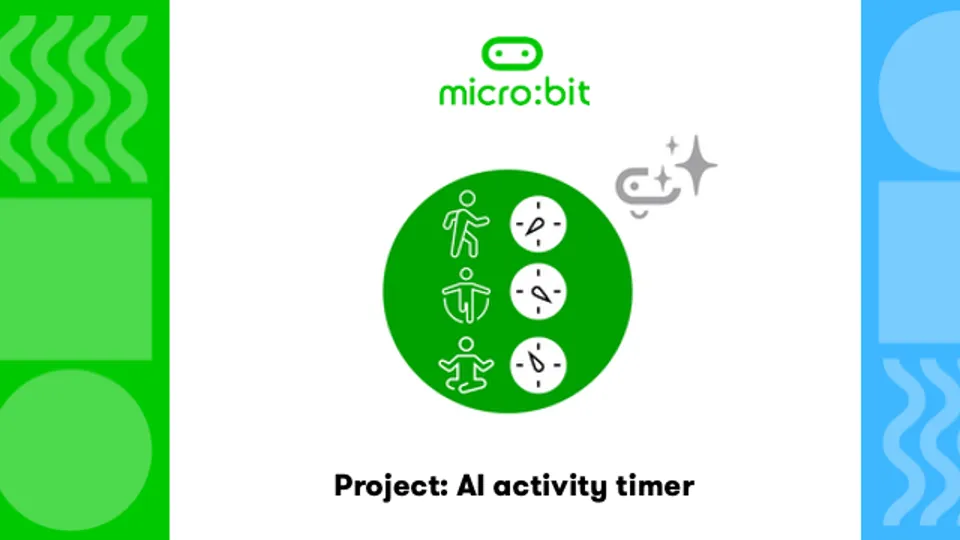 micro:bit 用 CreateAI 制作 AI 活动计时器项目