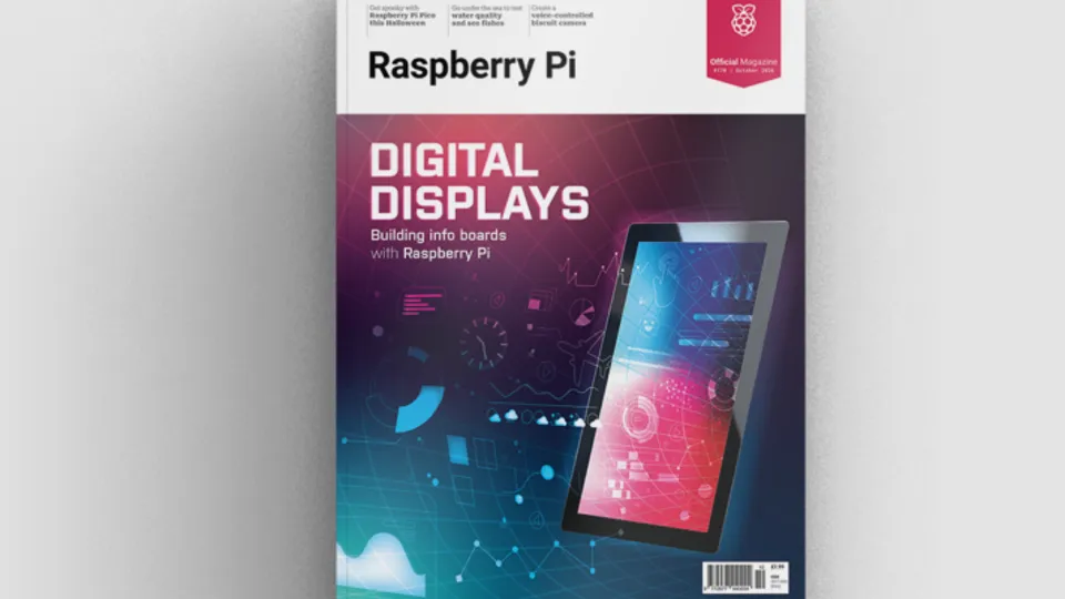 Raspberry Pi Official Magazine 第170期:镜像视觉平衡球机器人等DIY项目
