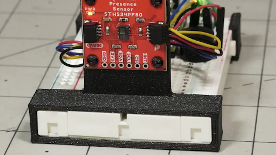 SparkFun 教程：用 Teensy 4.0 和 STHS34PF80 制作人体存在与运动报警器
